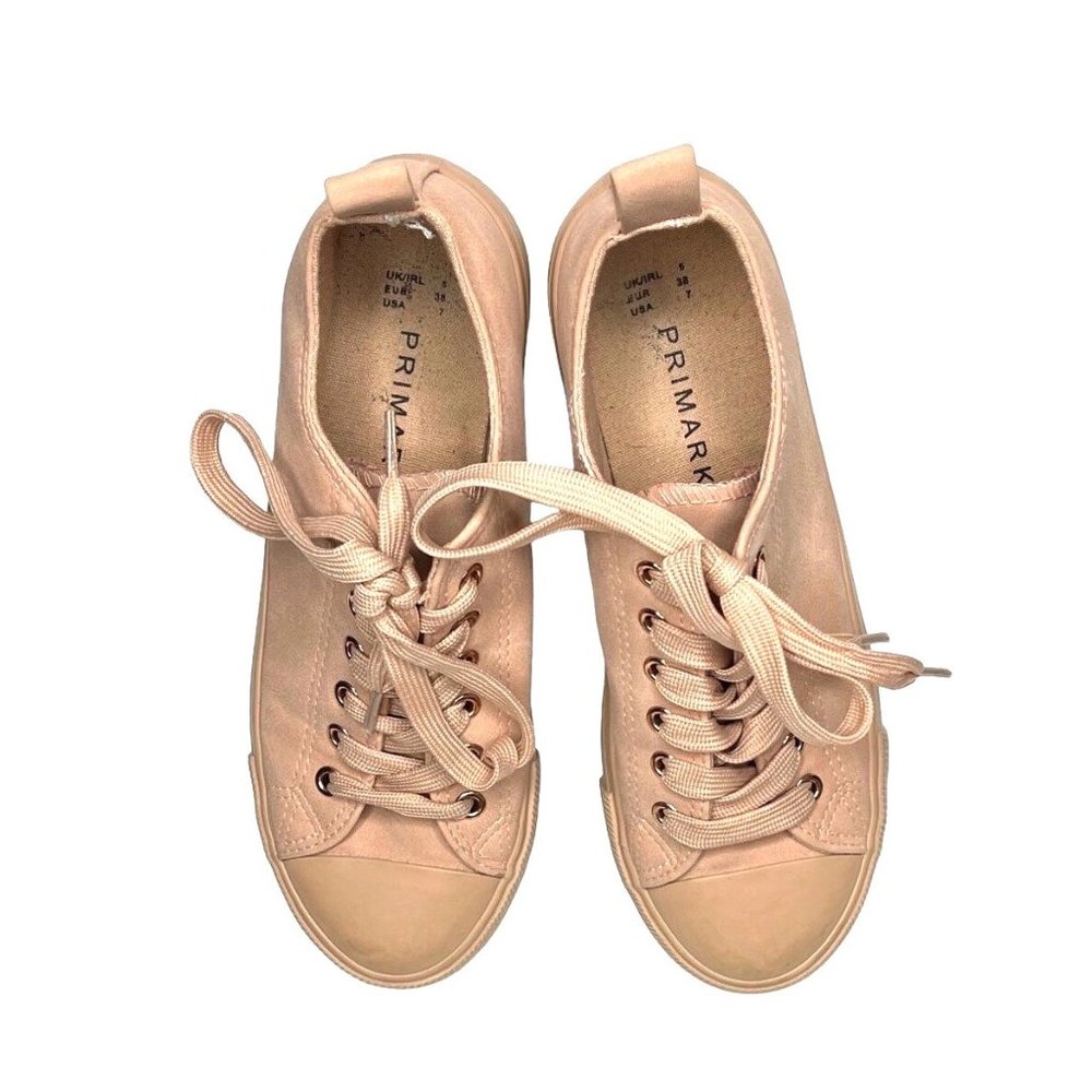 PRIMARK ROSE PINK SNEAKERS women's size 7 - Picture 3 of 7